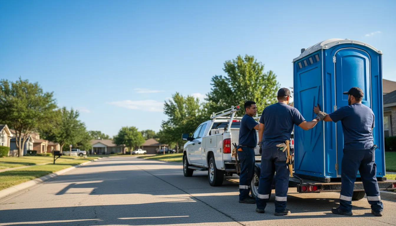 Portable Toilet Rental in Rocklake, ND near me